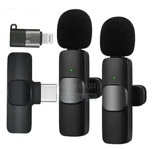 Wireless Microphone Compatible With Android and iPhone