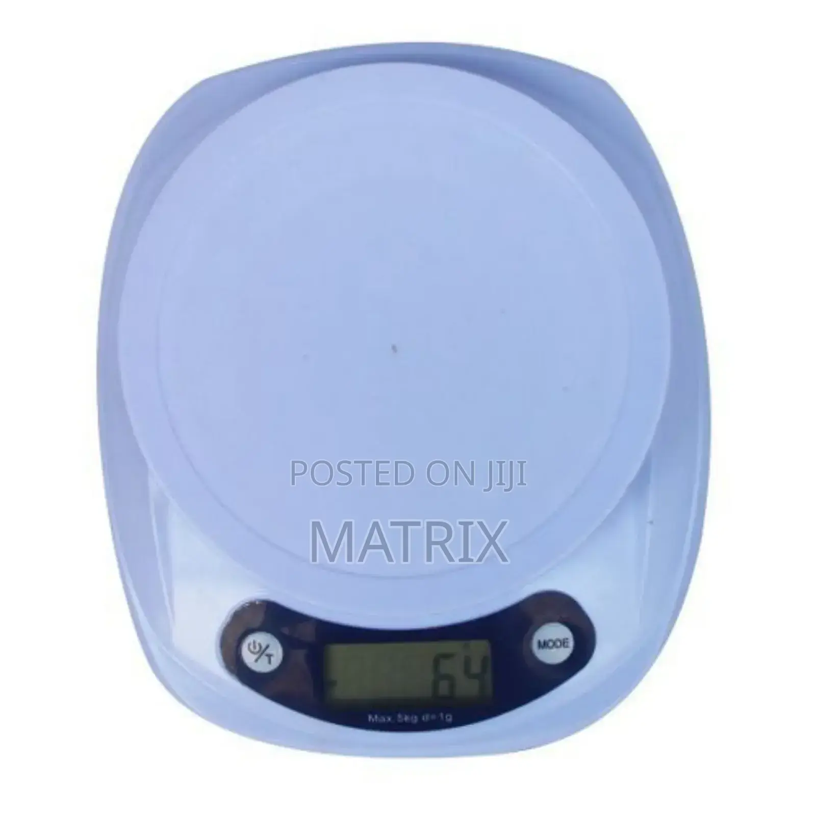 Electronic Kitchen Scale - White