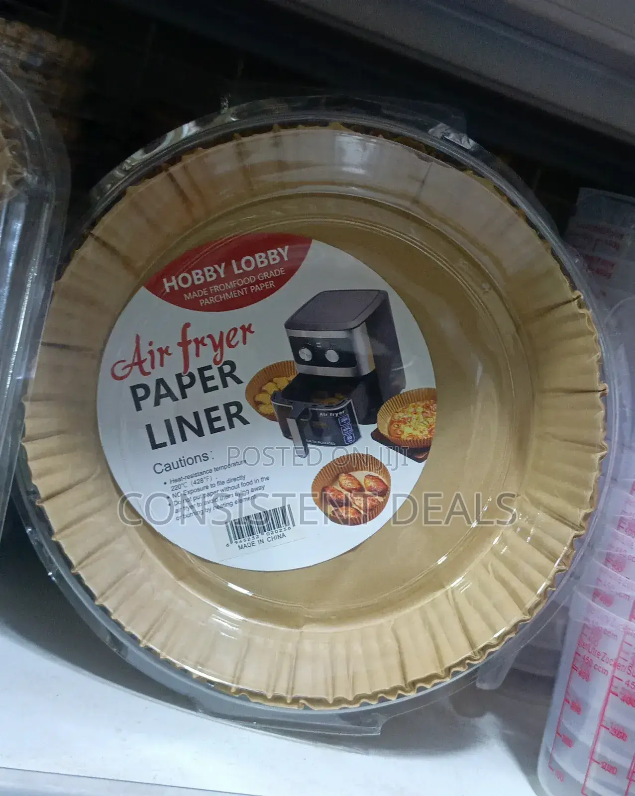 Air Fryer Parchment Paper Liners - Round