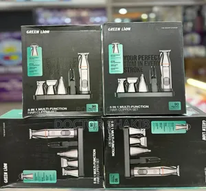 New Green Lion 5 in 1 Multi-Function Hair Clipper Set 600mah