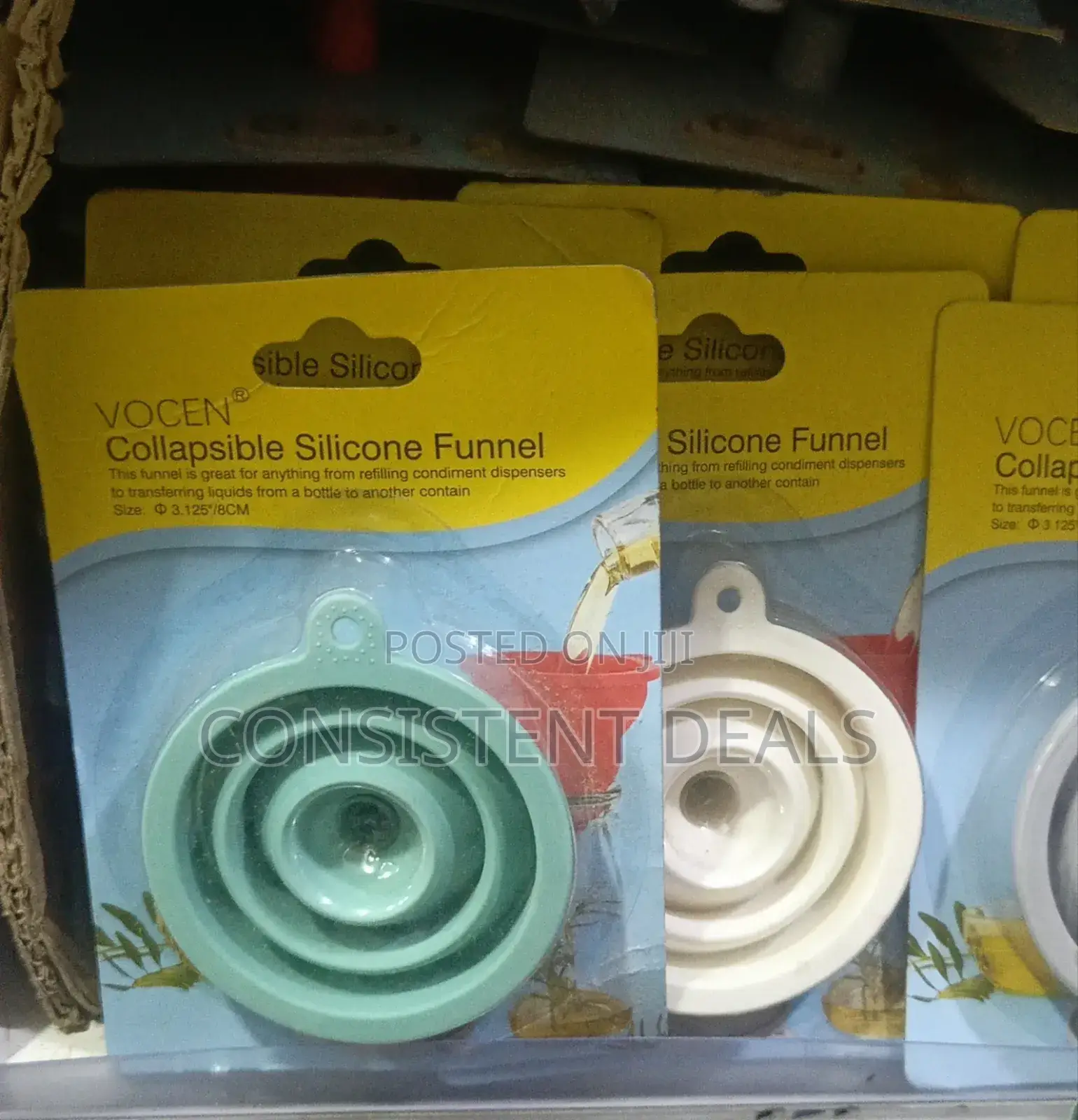 Collapsible Silicone Funnel