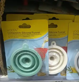 Collapsible Silicone Funnel