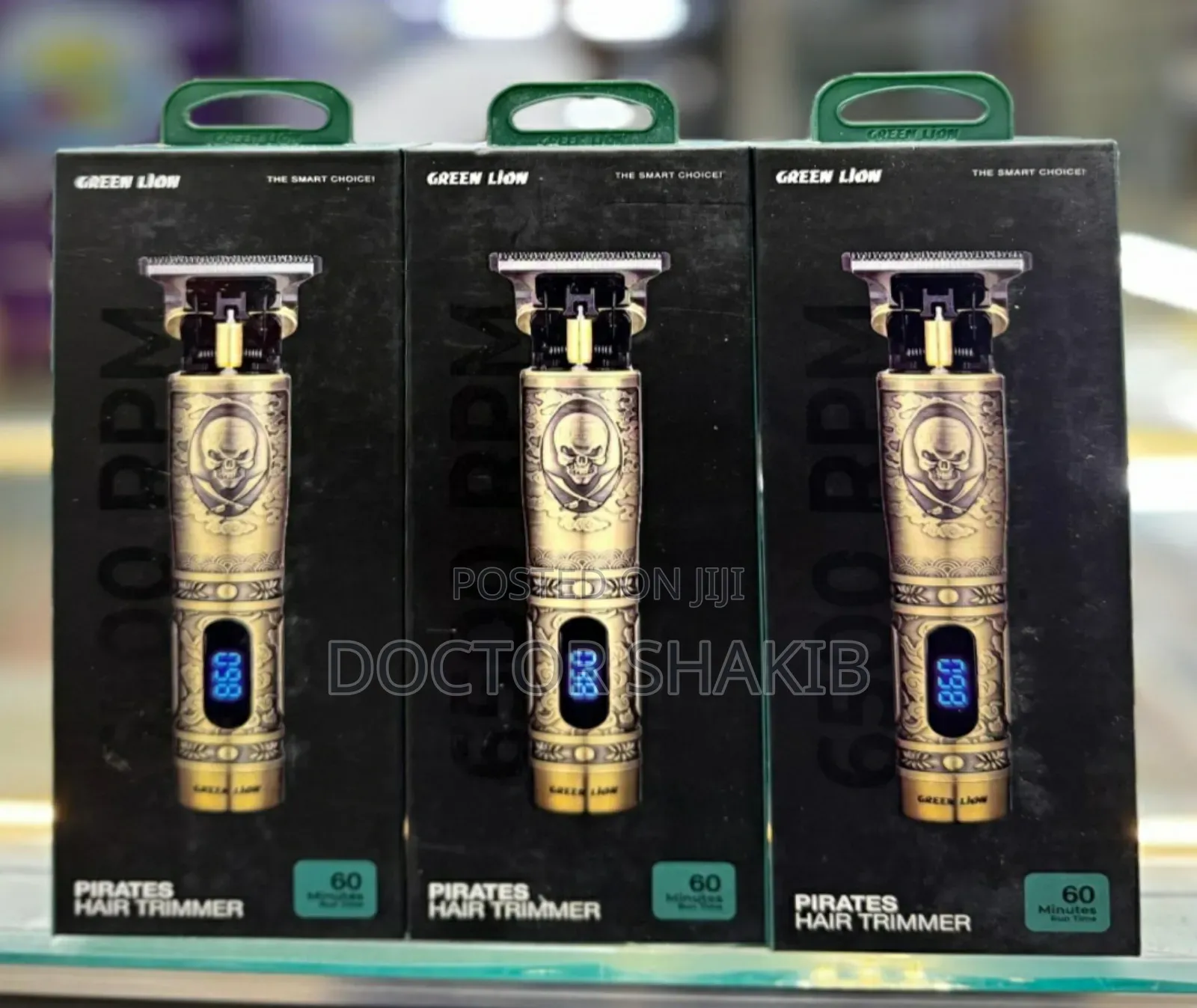 High Quality Green Lion Pirates Hair Trimmer