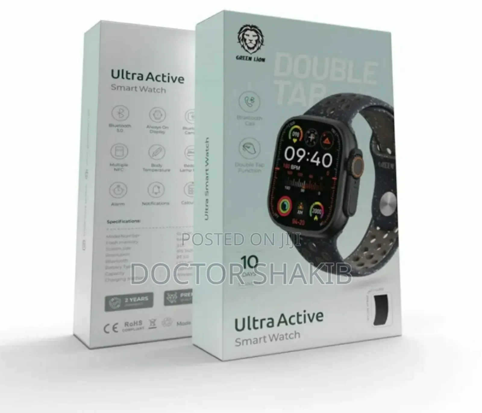 New Green Lion Ultra Active Smart Watch