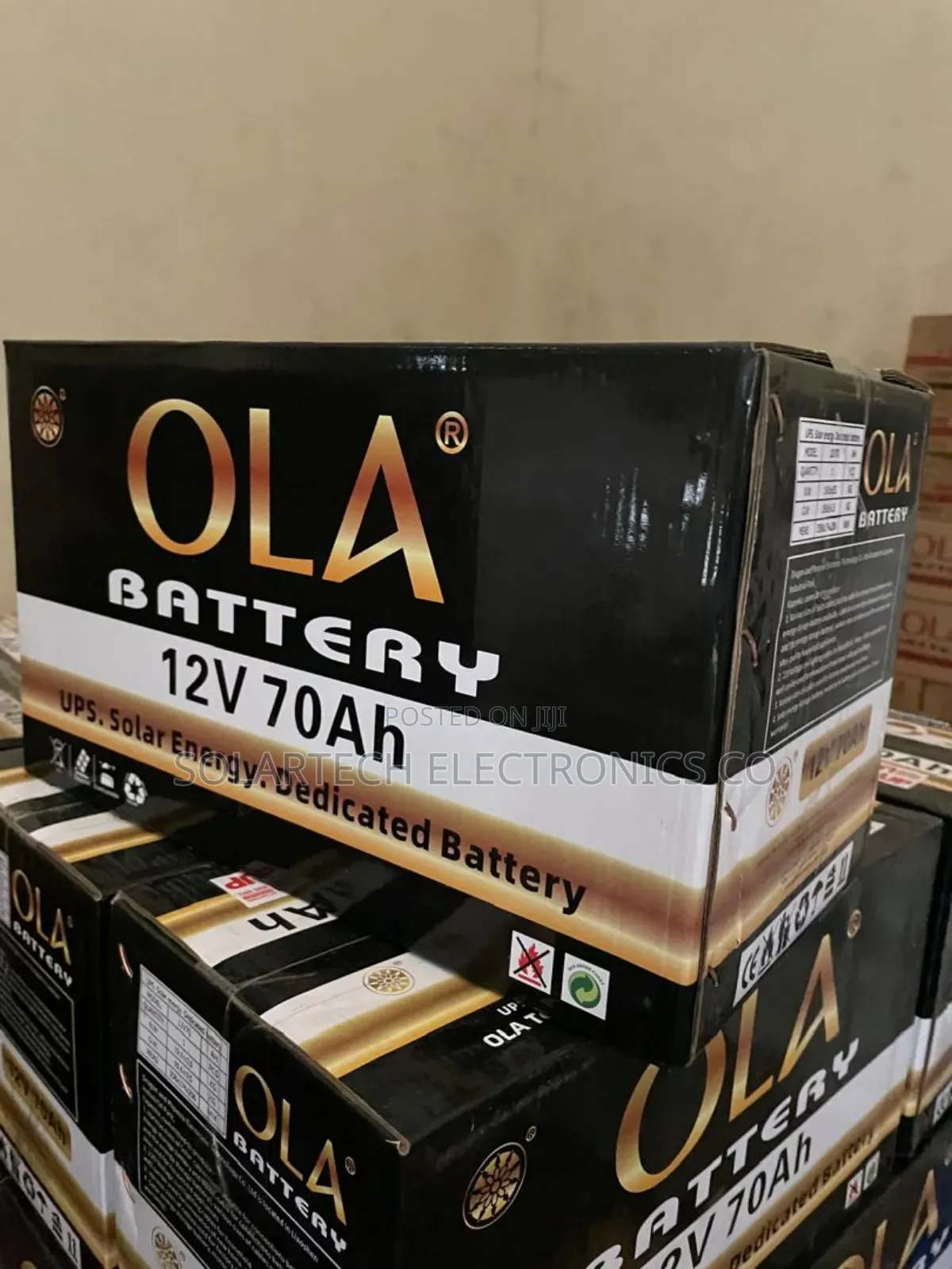 70ah Original Ola German Technology Solar Battery