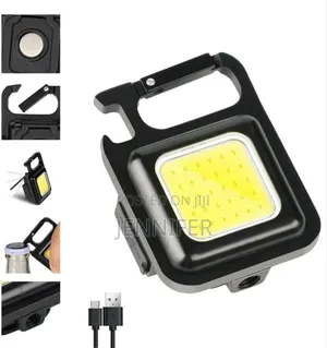 Cob Small Flashlights 500 Lumens Bright Rechargeable