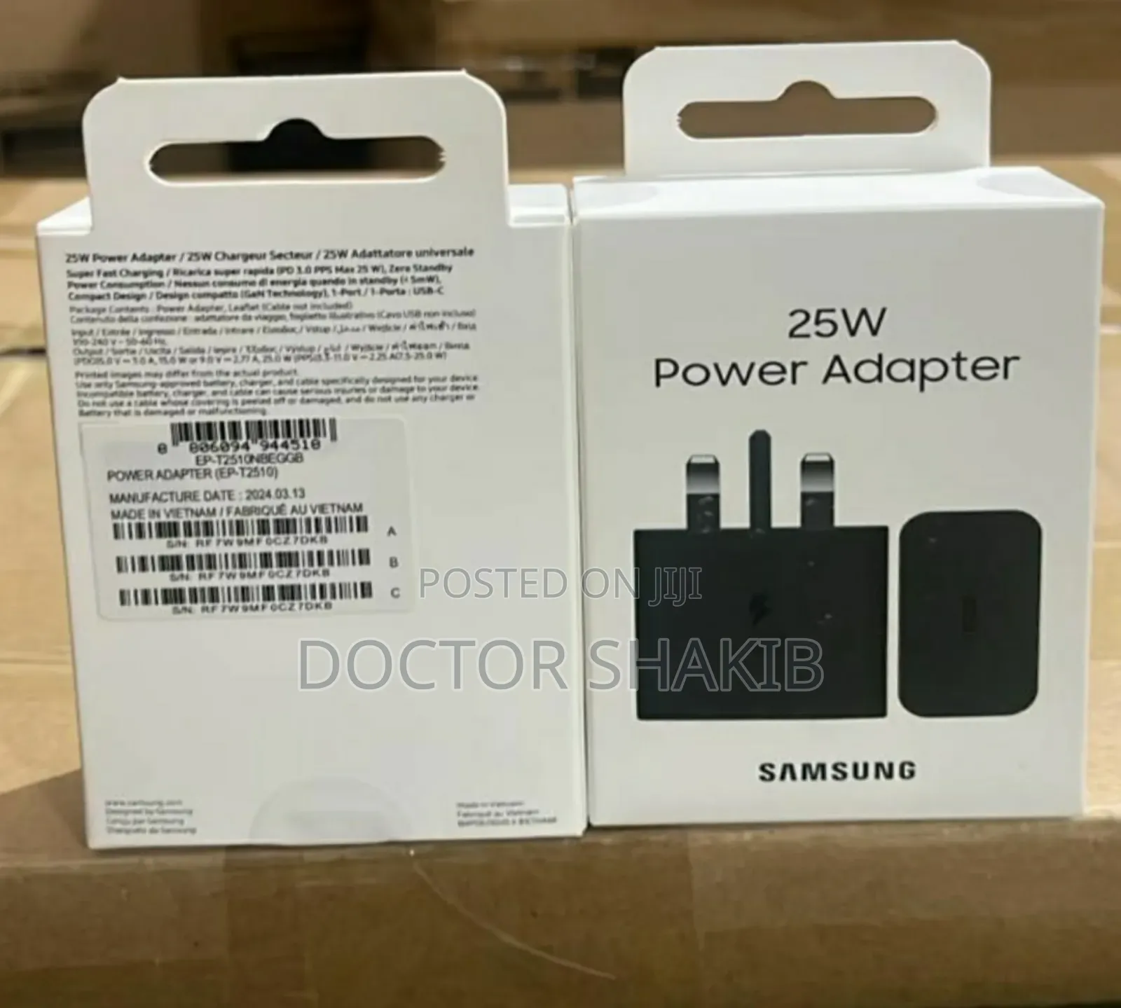 Original Samsung 25w Usb -C Power Adapter