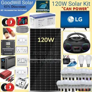 120w Solar Energy System Full Kit Green Power