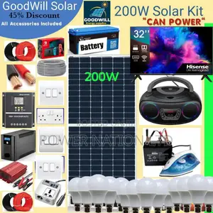 200w Solar Energy System Full Kit Green Power
