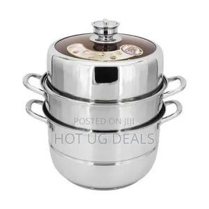 3-tier Food Steamer With Timer 32cm – Fast & Healthy Cooking