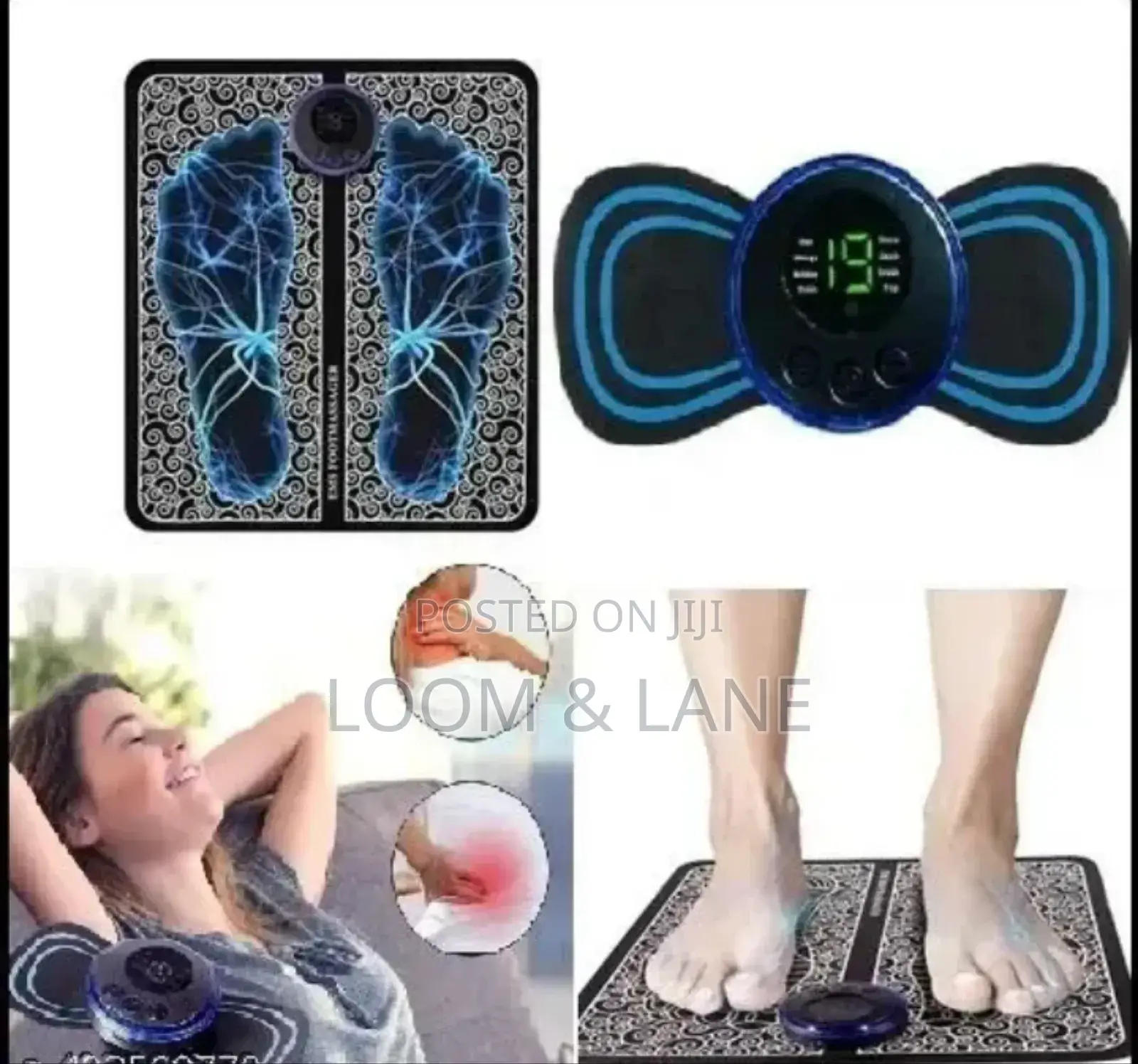 2in1 Neck and Foot Massager Package