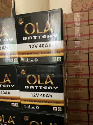40ah Original Ola German Technology Solar Battery Vuma