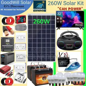 260w Solar Energy System Full Kit Green Power