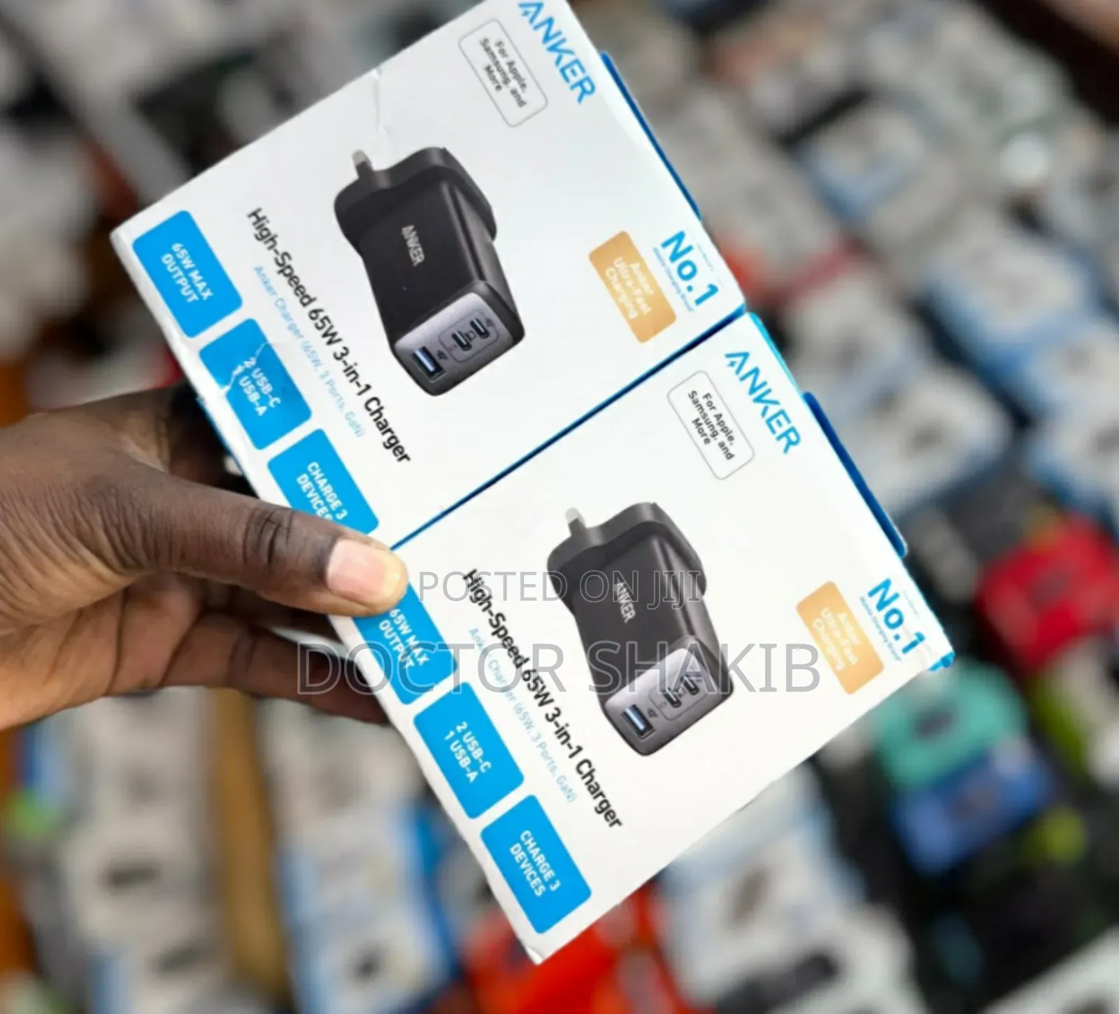 Quality Anker High Speed 65w 3 in 1 Charger