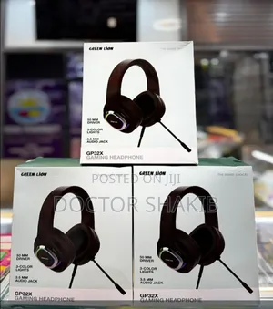 Original Green Lion Gp32x Gaming Headphone