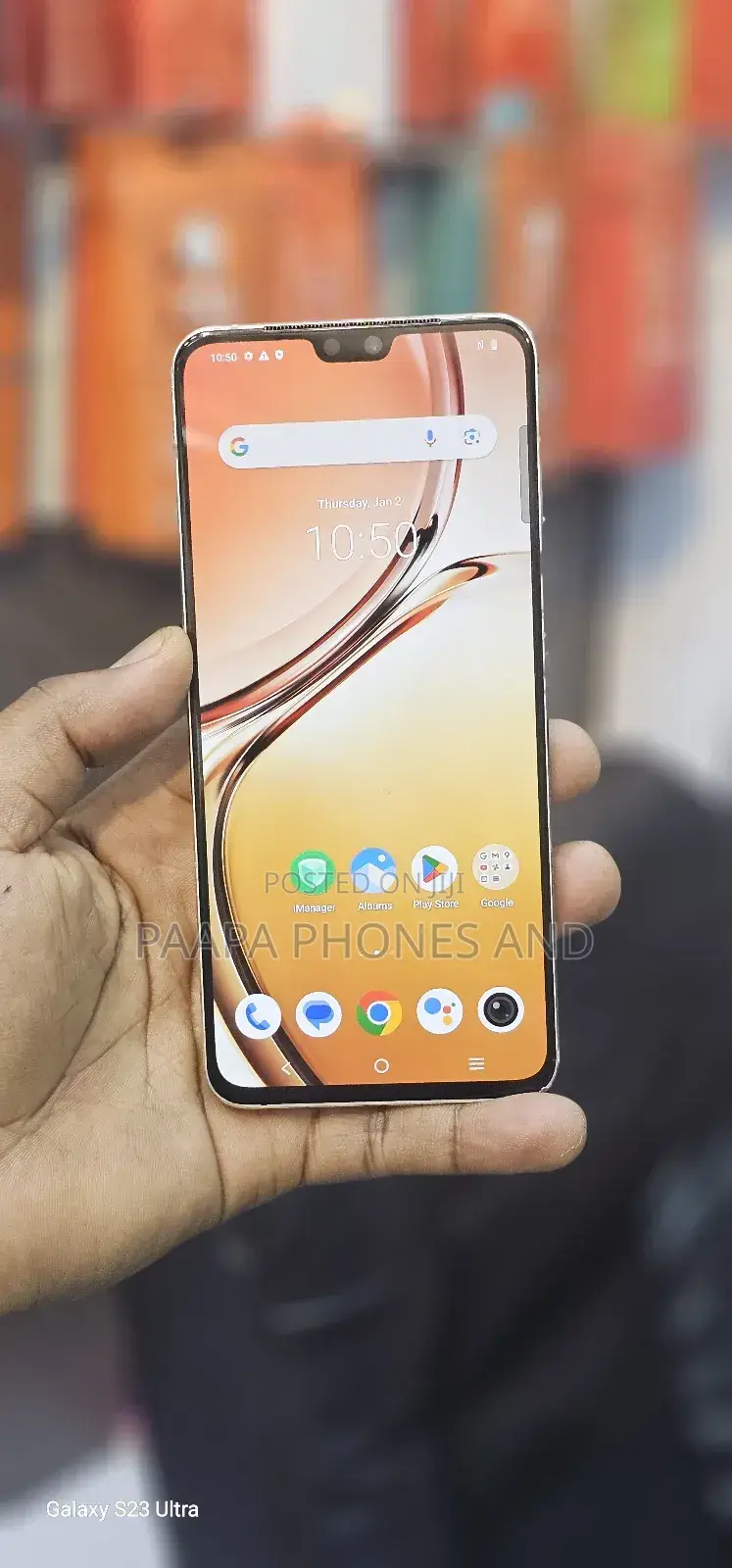 Vivo V23 5G 128 GB Yellow