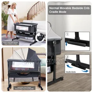 3in1 Bassinet Baby Bed Side Sleeper