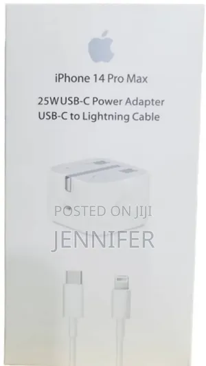 iPhone Fast Charger Type C to Lightning 25w