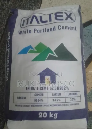 White Cement and Ordinary Cement.
