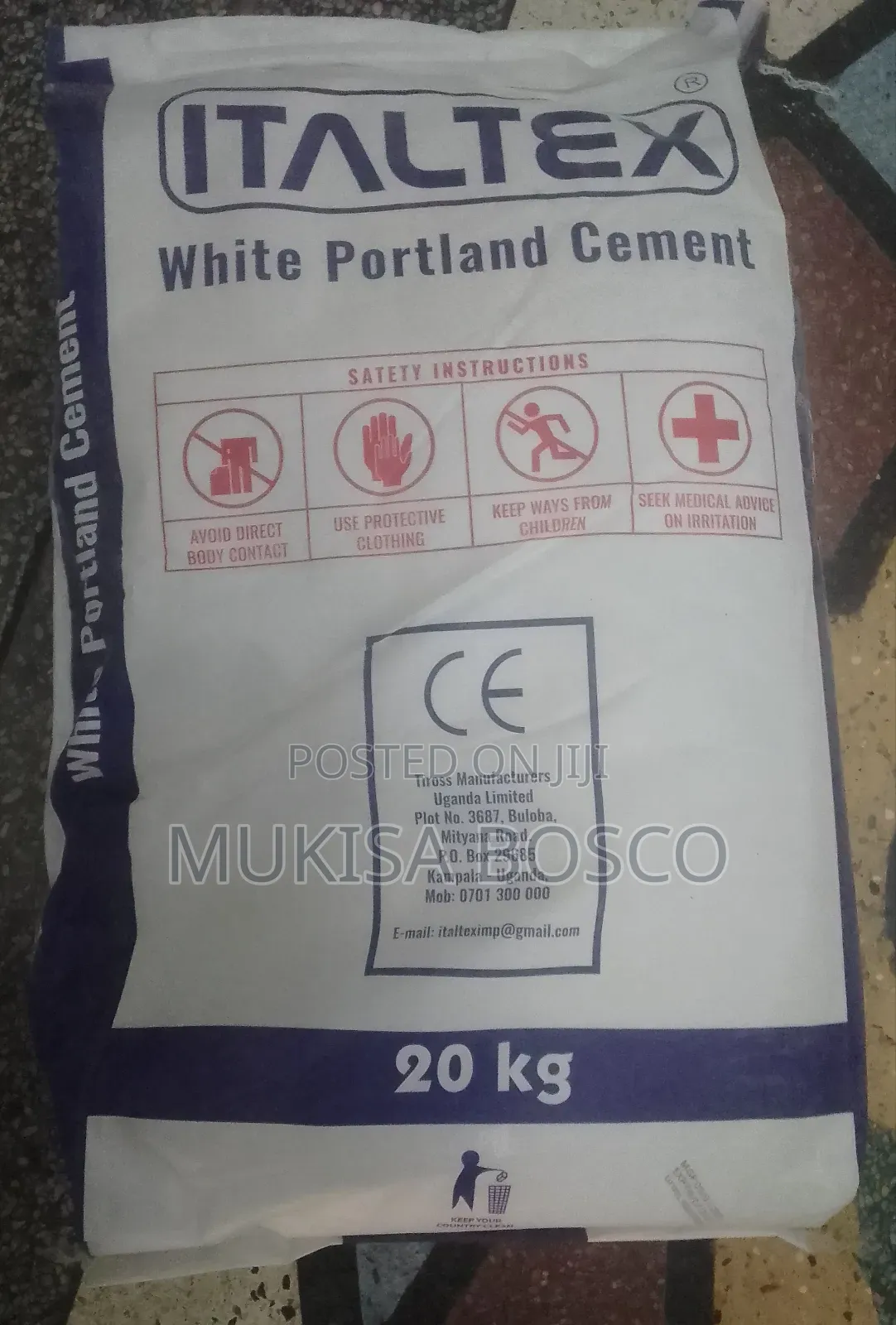 White Cement and Ordinary Cement.