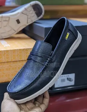 Classic Men's Caterpillar Leather Casual Moccasins In Stock