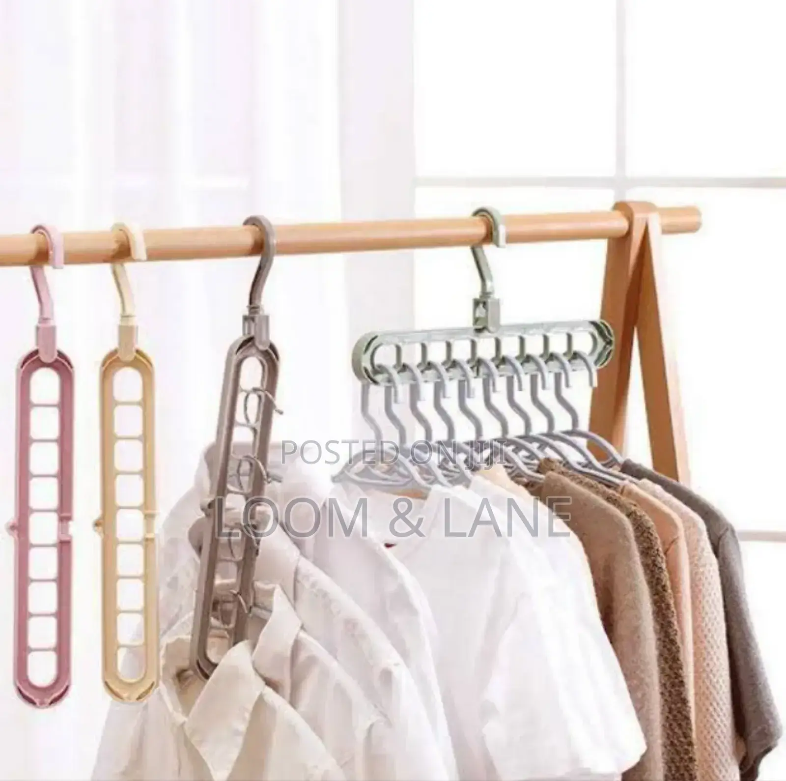 2pcs Multifunction Foldable Storage Hangers
