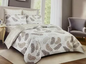 5x6 Duvet Set With 1 Bedsheet, 2 Pillow Cases - Multicolor