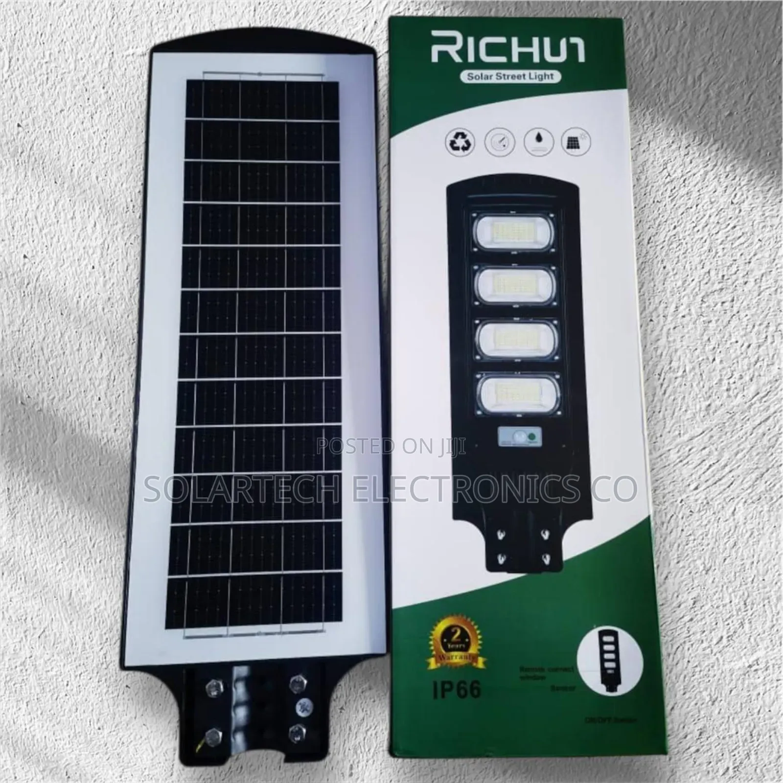 400w Durable Richur Led Solar Street Lights Tech
