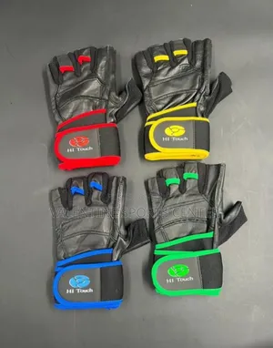 Hi Touch Gym Glove Original Material Leather Is Available