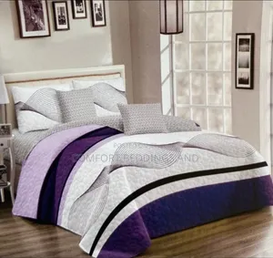 Light Weight Bedspread Purple