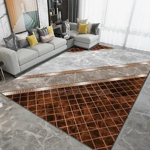 Smooth Centre Carpet Brown