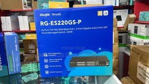 Ruijie 16 Port Poe Swtich(Rg-Es220gs-P)