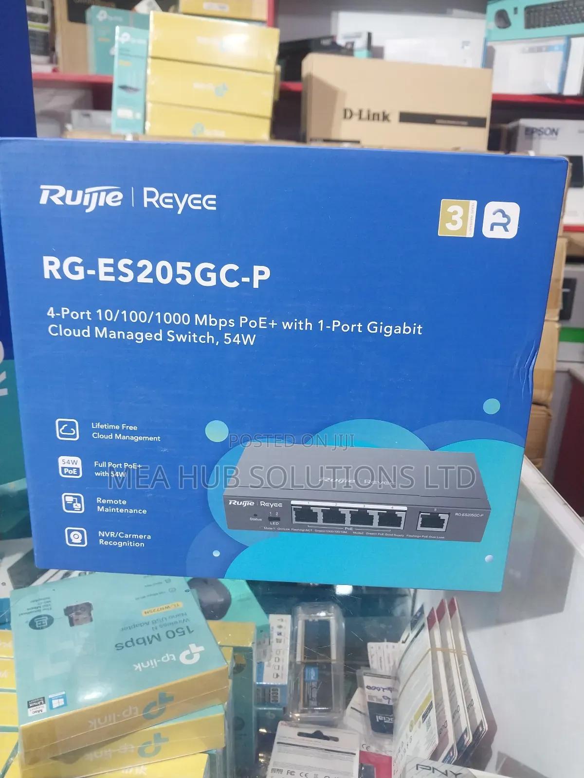 Ruijie 4 Port Poe Swtich