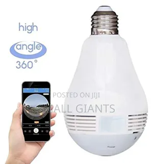 360 Degree Wireless Ip Camera Bulb Light