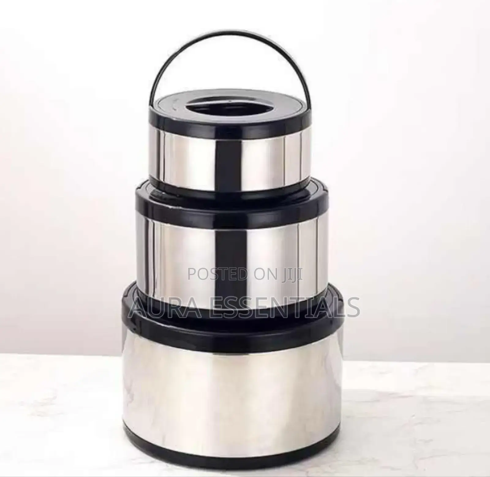 3-in-1 Insulated Lunch Box Tins