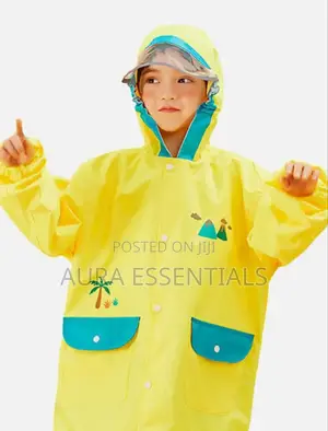 Kids Dinosaur Rain Jacket