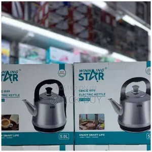 Winningstar 5 Littre Electric Kettle – Silver