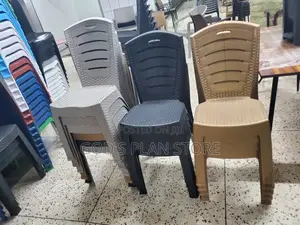 Worldly Armless Plastic Chairs Plastic Chairs