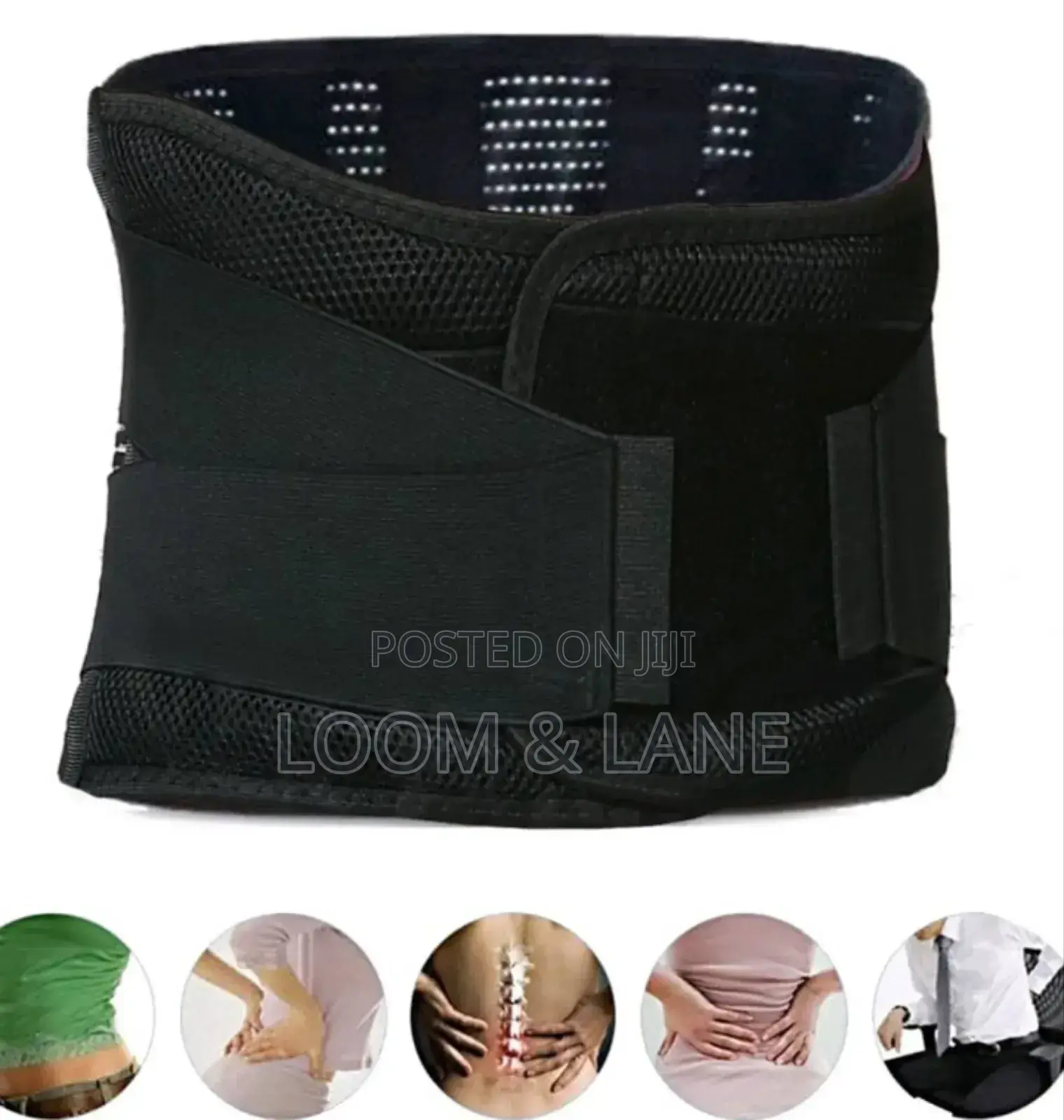 New Adjustable Deluxe Double Pull Lumbar