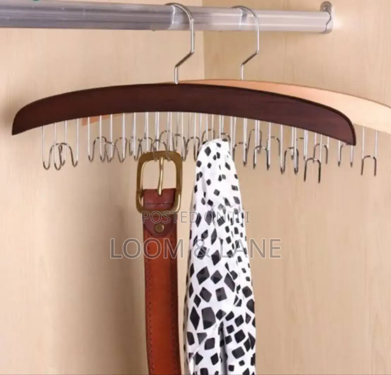 Multifunctional Wooden Hanger