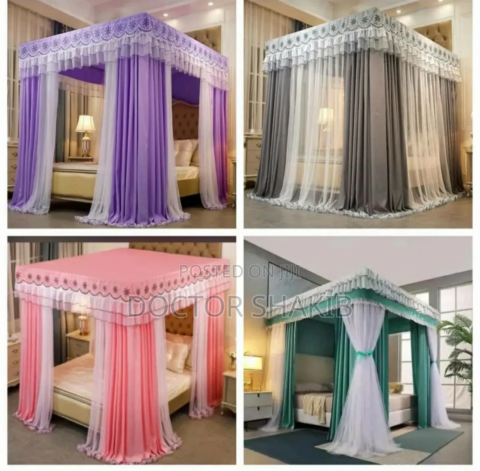 Quality 4 Stand Curtain Mosquito Net