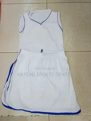 Netball Uniform for Kids White Color