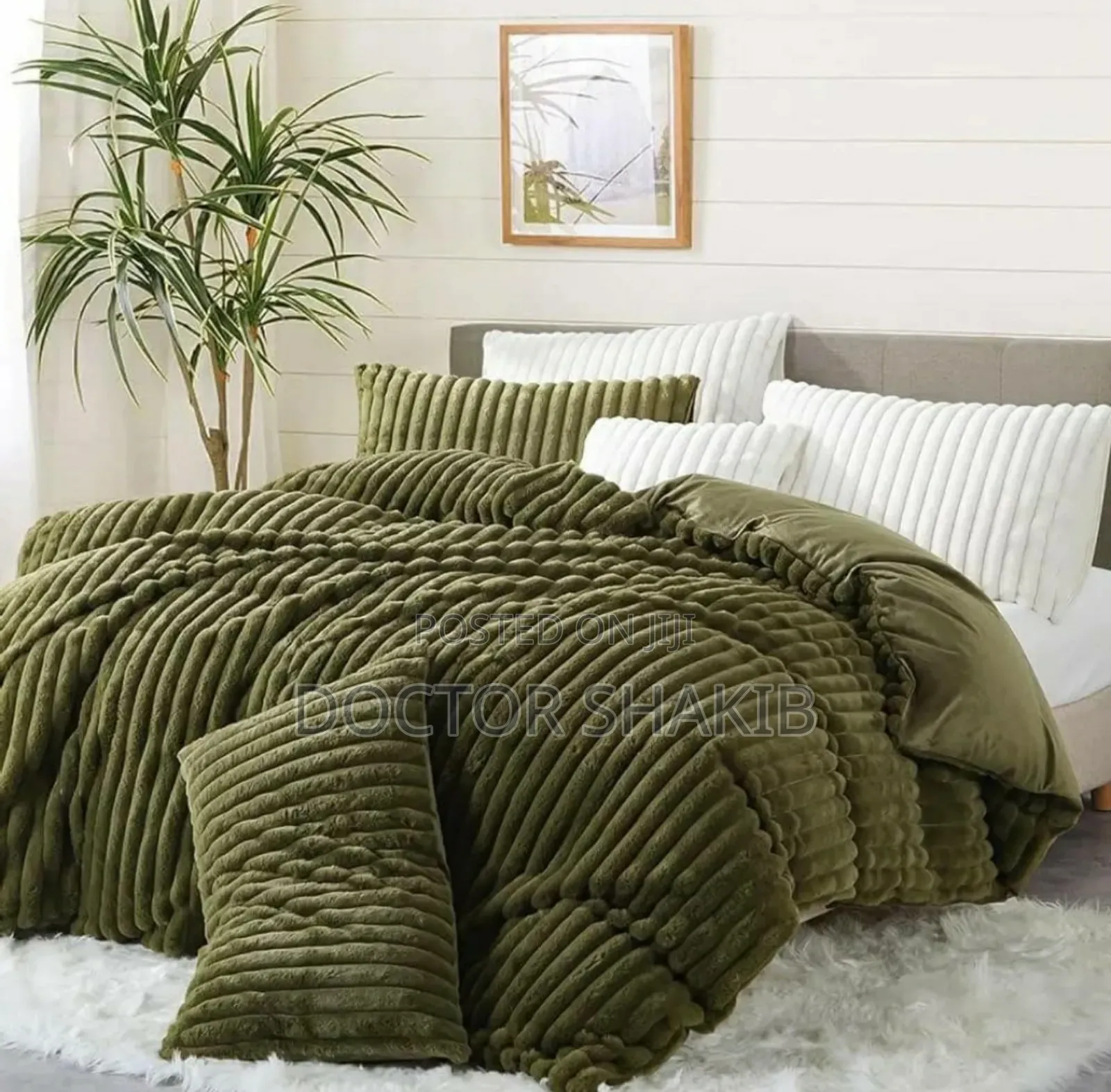 6×6 Coral Duvet 4 PCS Set
