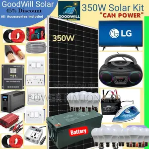 350w Solar Energy System Full Kit Green Power