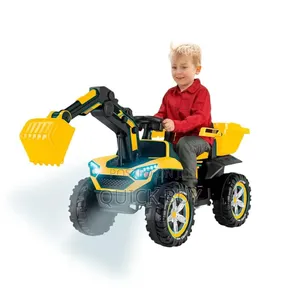 Kids' Electric Ride-on Excavator or Construction Vehicle