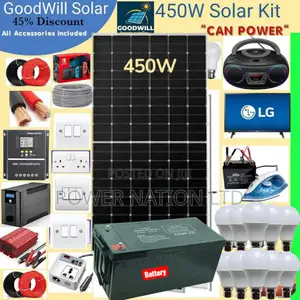 450w Solar Energy System Full Kit Green Power