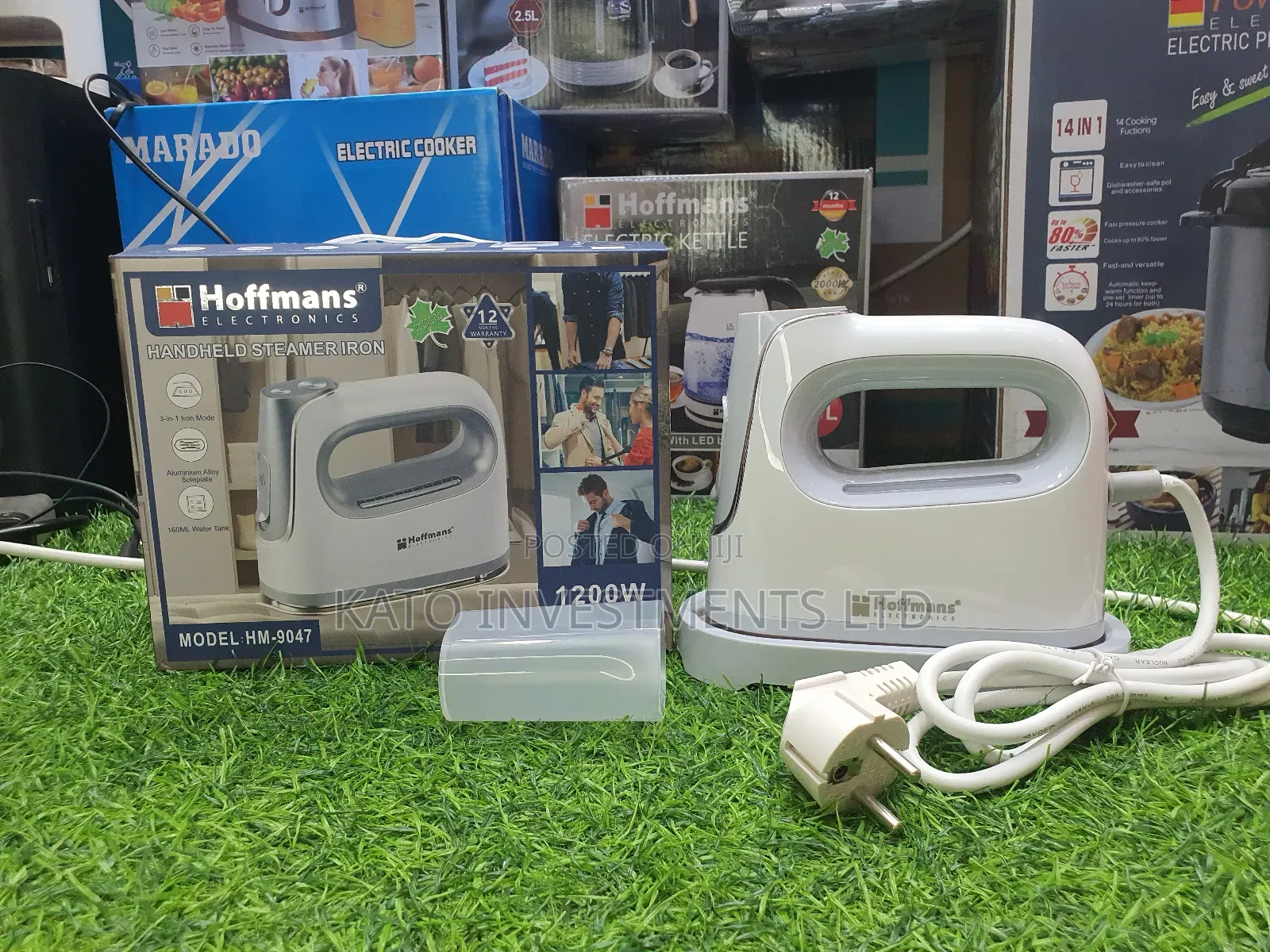 Hoffmans Handheld Steamer Iron