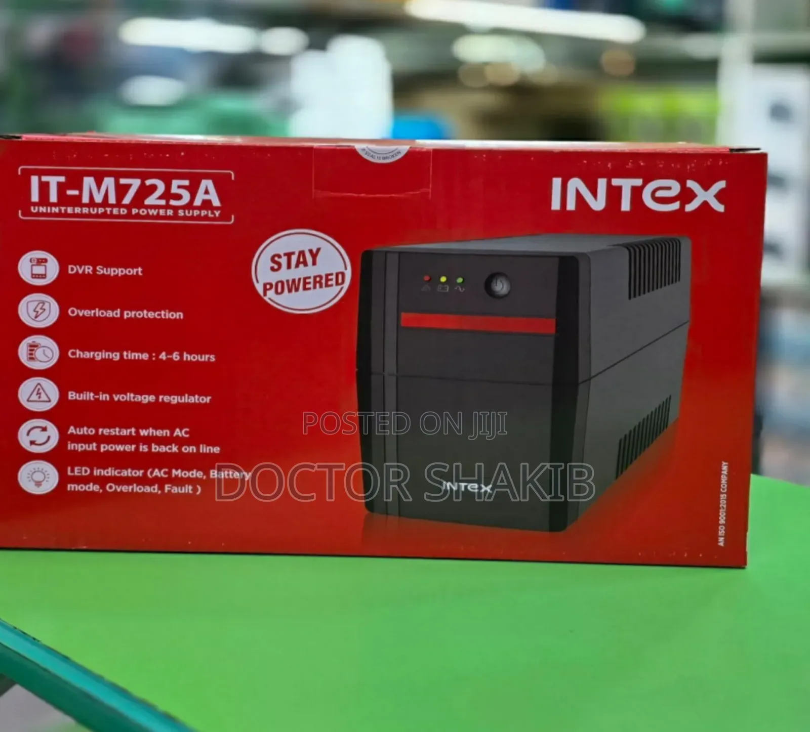 New Intex It-M725a Uninterrupted Power Supply (Ups)