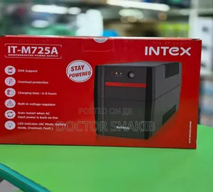 New Intex It-M725a Uninterrupted Power Supply (Ups)