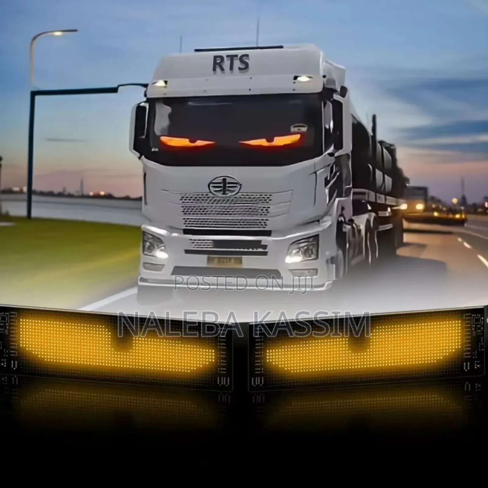 Devil, Demon Eyes, Car Led Flexible Screen / Led Matrix Panel